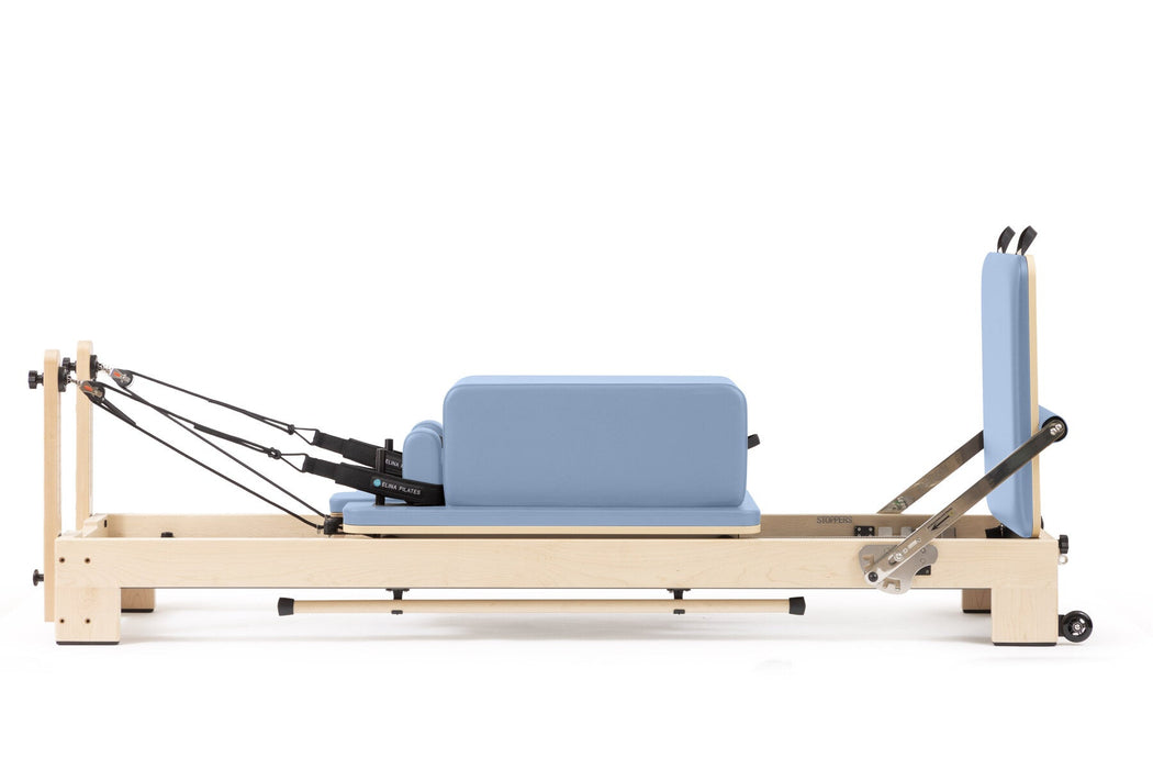Elina Pilates Lignum Reformer - Ocean Blue upholstery