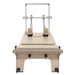 Elina Pilates Master Instructor Reformer Light Mocha upholstery detail