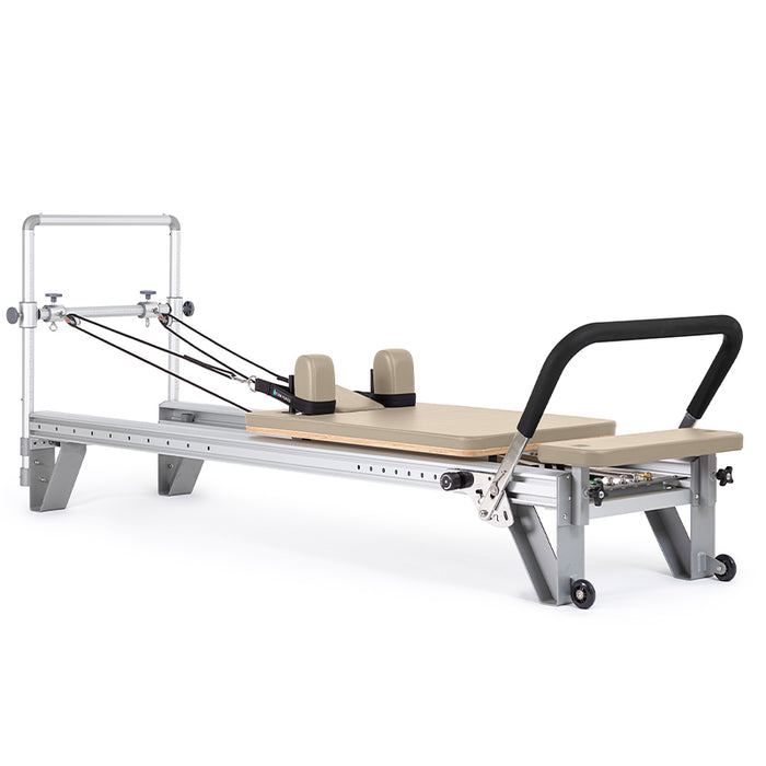 Elina Pilates Mentor Reformer Bundle in Light Mocha upholstery