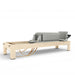 Elina Pilates Natural Wood Classic Reformer, Grey upholstery