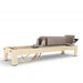 Elina Pilates Natural Wood Classic Reformer, Moka upholstery