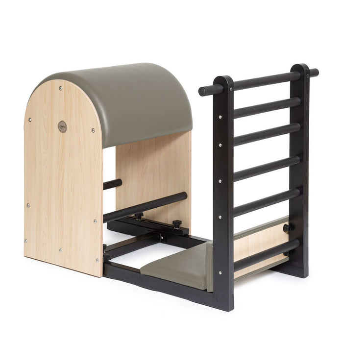 Elina Pilates Elite Steel Base Ladder Barrel – Moka upholstery