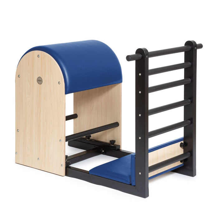 Elina Pilates Elite Steel Base Ladder Barrel – Blue upholstery