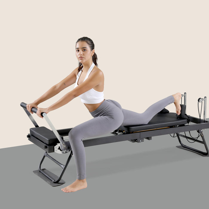 FLO Pilates Home Reformer full view