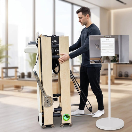 With Large Smart Screen - Janet Elite 2.0 – Foldable Pilates Reformer - RE015 Personal Hour