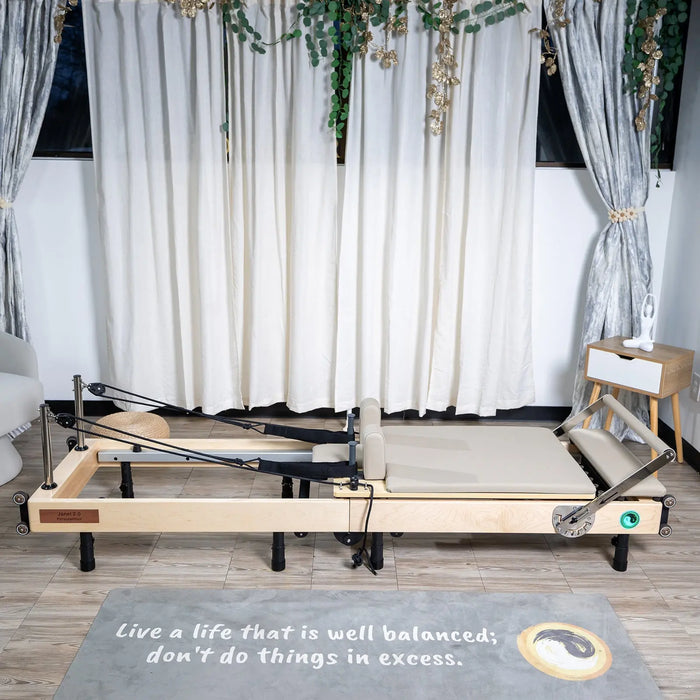 With Large Smart Screen - Janet Elite 2.0 – Foldable Pilates Reformer - RE015 Personal Hour