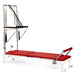 Elina Pilates Nubium™ Reformer with Tower Bundle in Red upholstery