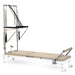 Elina Pilates Nubium™ Reformer with Tower Bundle in Light Mocha upholstery