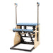 Elina Pilates Steel Base Combo Chair – Ocean Blue upholstery