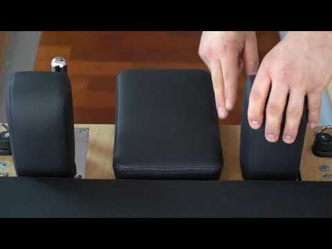 Premium foldable reformer for Pilates home studios or professional use