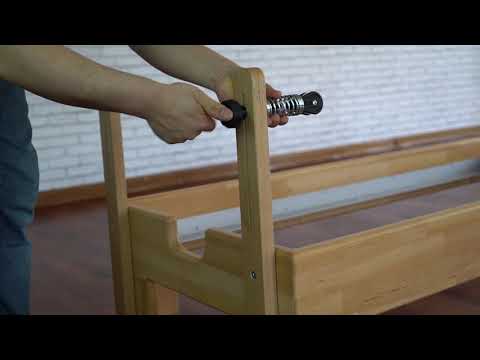 Full Cadillac Pilates machine for studio and rehab training

