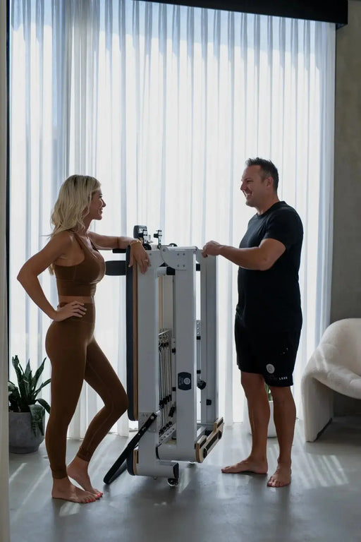 The Core Collab The Queen Foldable Pilates Reformer The Core Collab