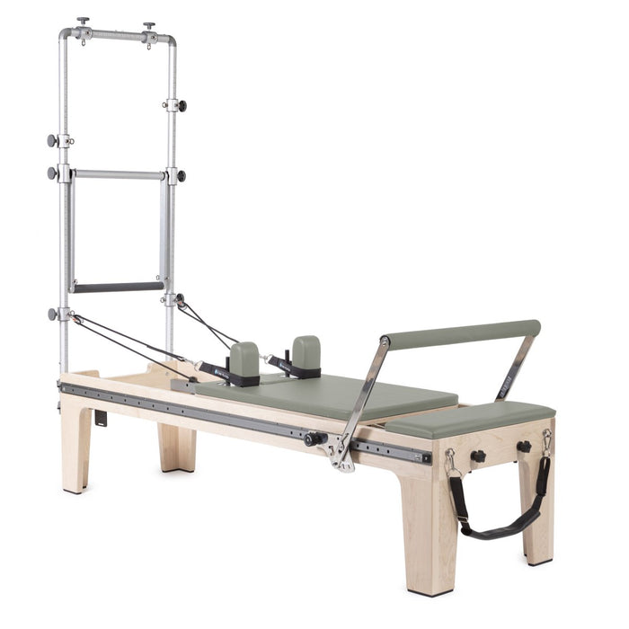 Elina Pilates Master Instructor Fisio Reformer with Tower in Iceberg upholstery