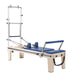 Elina Pilates Master Instructor Fisio Reformer with Tower in Blue upholstery