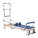 Elina Pilates Master Instructor Reformer with Tower in Blue upholstery