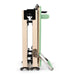 Elina Pilates Foldable Reformer for Home in Green upholstery