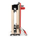 Elina Pilates Foldable Reformer for Home in Red upholstery