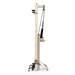 Elina Pilates Vertical Reformer for Home in Light Mocha upholstery