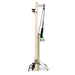 Elina Pilates Vertical Reformer for Home in Green upholstery