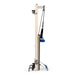 Elina Pilates Vertical Reformer for Home in Blue upholstery