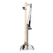 Elina Pilates Vertical Reformer for Home in Grey upholstery