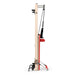 Elina Pilates Vertical Reformer for Home in Red upholstery