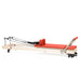 Elina Pilates Vertical Reformer for Home in Red without Box upholstery