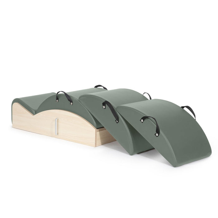 Elina Pilates Spine Corrector 3 in 1 – Eucalyptus upholstery