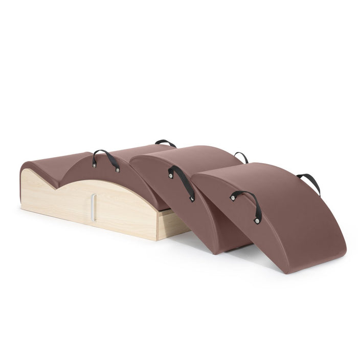 Elina Pilates Spine Corrector 3 in 1 – Dusty Rose upholstery