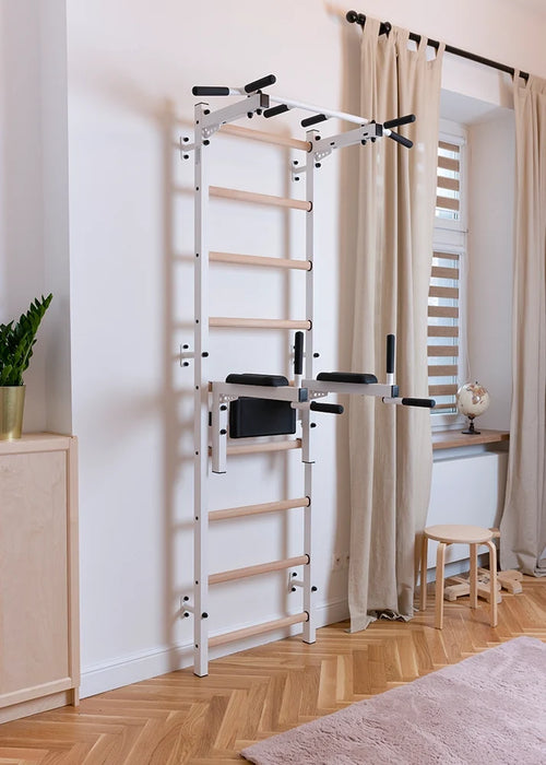 BenchK 722 White Series 7 wall bars