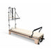 Elina Pilates Twin Reformer in Ivory upholstery