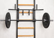 BenchK PB3 Black six-grip pull-up bar detail