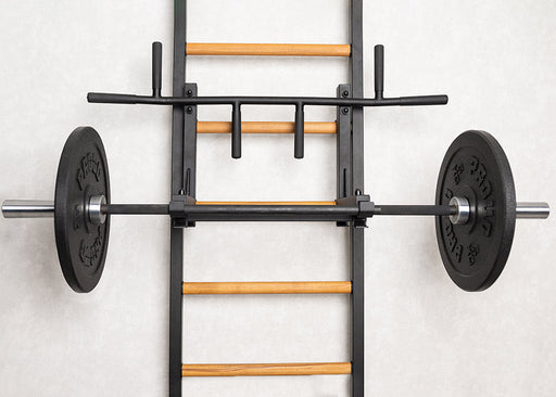 BenchK PB3 Black six-grip pull-up bar detail