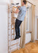 BenchK PB3 White six-grip pull-up bar detail