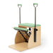 Elina Pilates Wood Combo Chair – Green upholstery