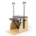 Elina Pilates Wood Combo Chair – Grey upholstery
