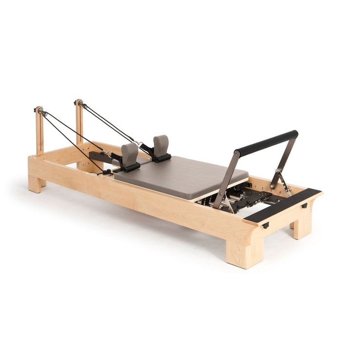 Elina Pilates Wooden Reformer Bundle in Moka upholstery