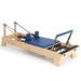 Elina Pilates Wooden Reformer Bundle in Blue upholstery