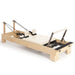 Elina Pilates Wooden Reformer Bundle in Ivory upholstery