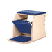 Elina Pilates Wunda Chair in Blue upholstery