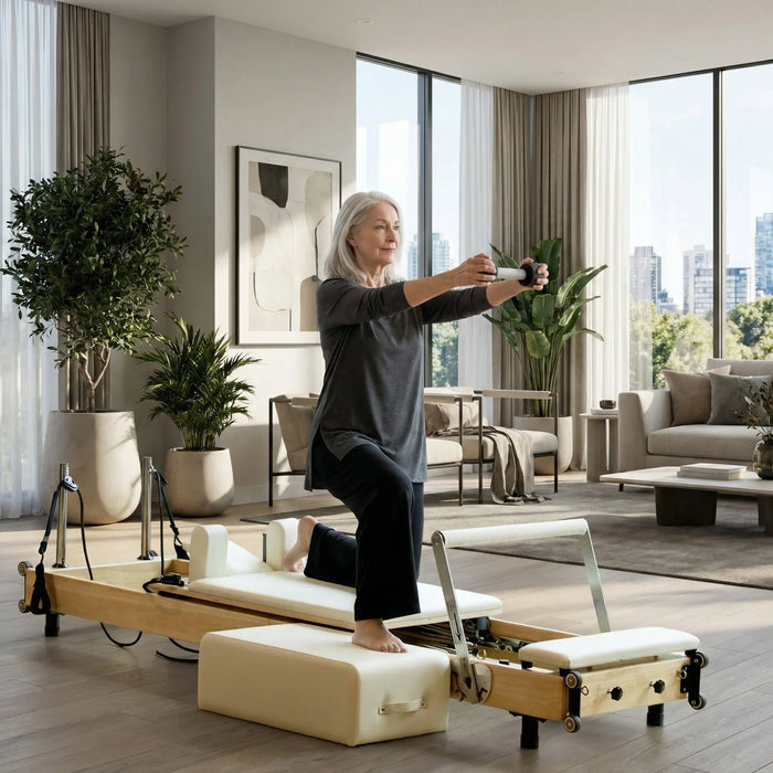 Zous Pro - Foldable Pilates Reformer - RE017 RE020 Personal Hour